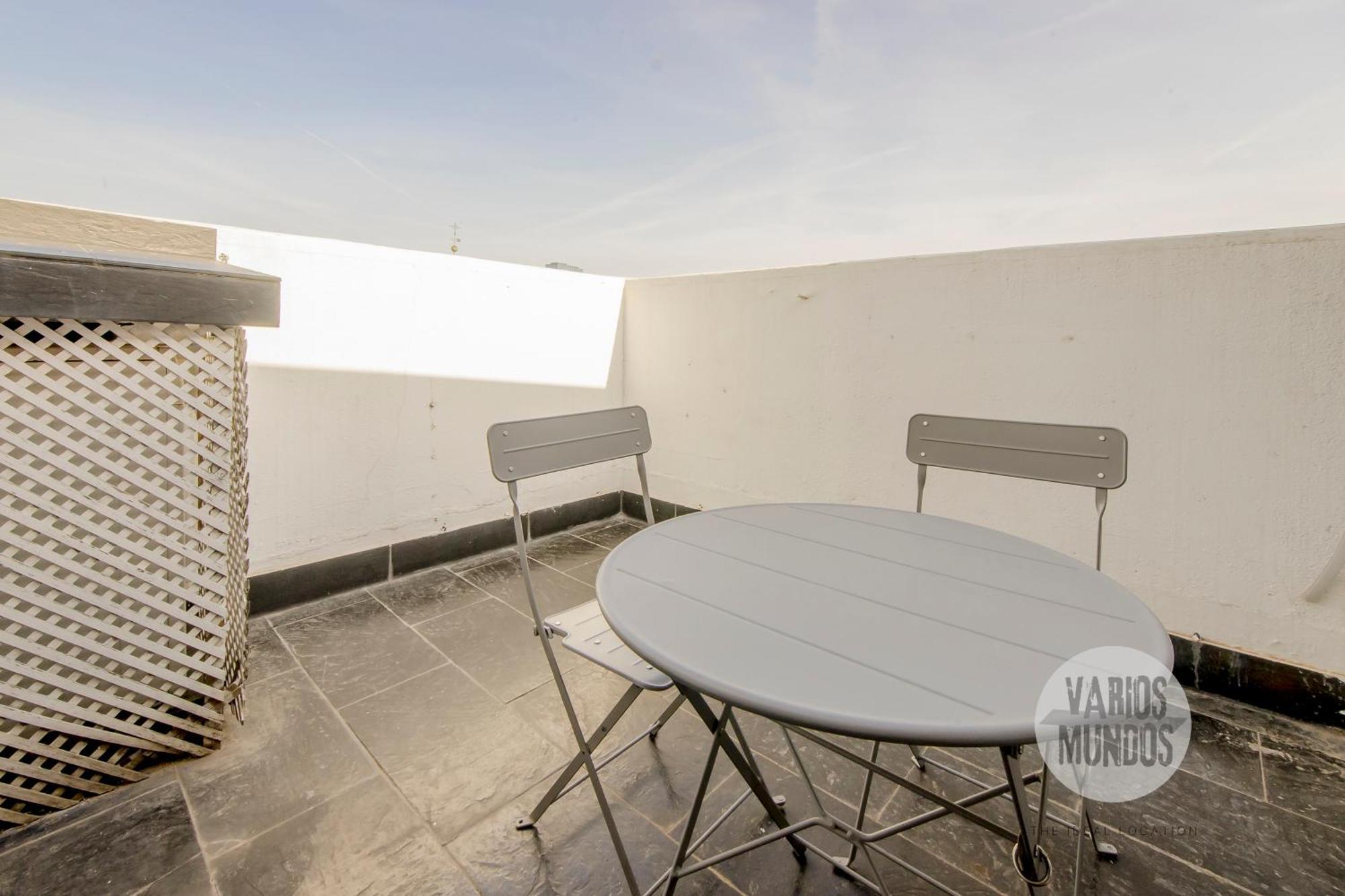 Terraza Con Encanto Para 4, En Plaza De Chueca Madrid Esterno foto