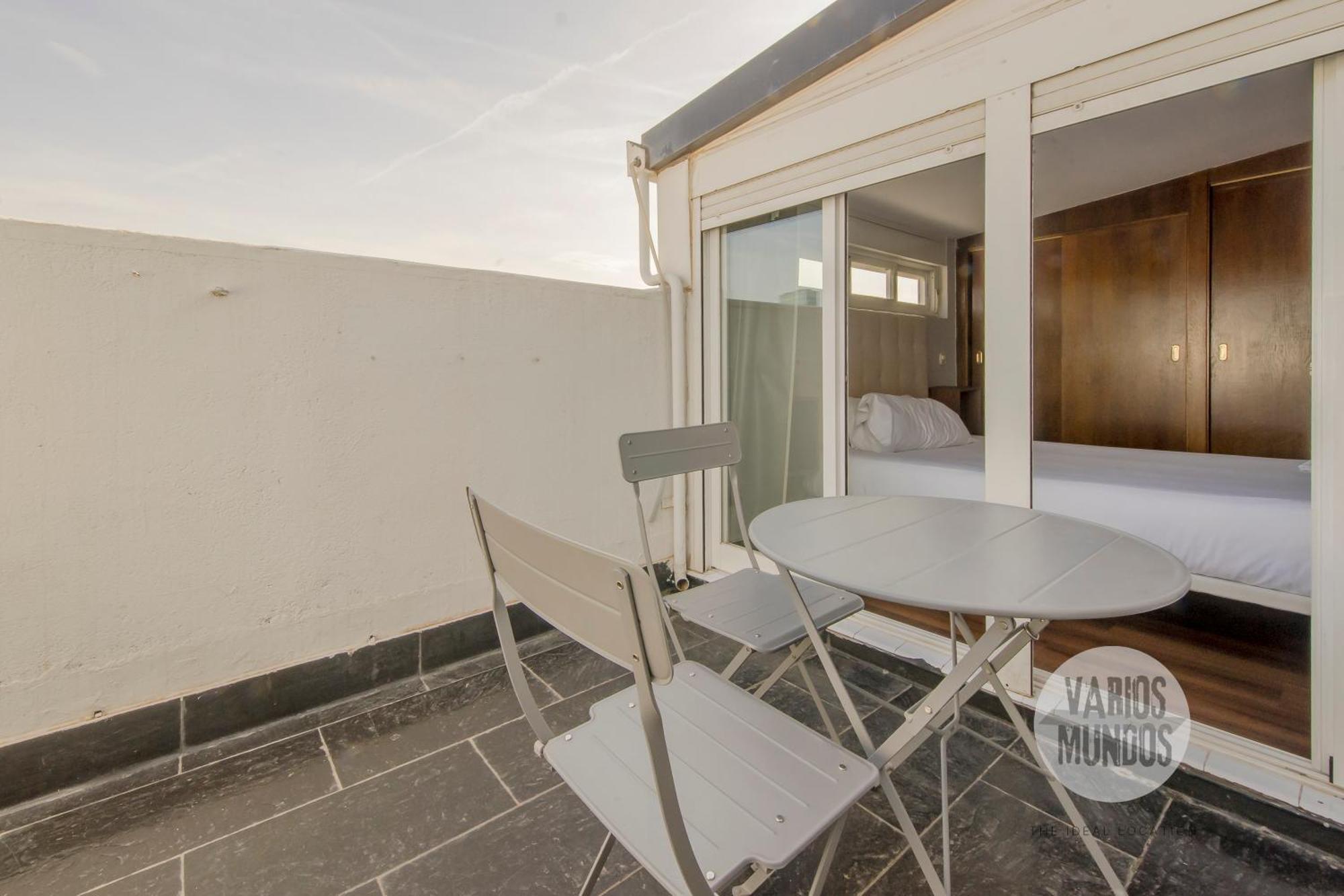 Terraza Con Encanto Para 4, En Plaza De Chueca Madrid Esterno foto